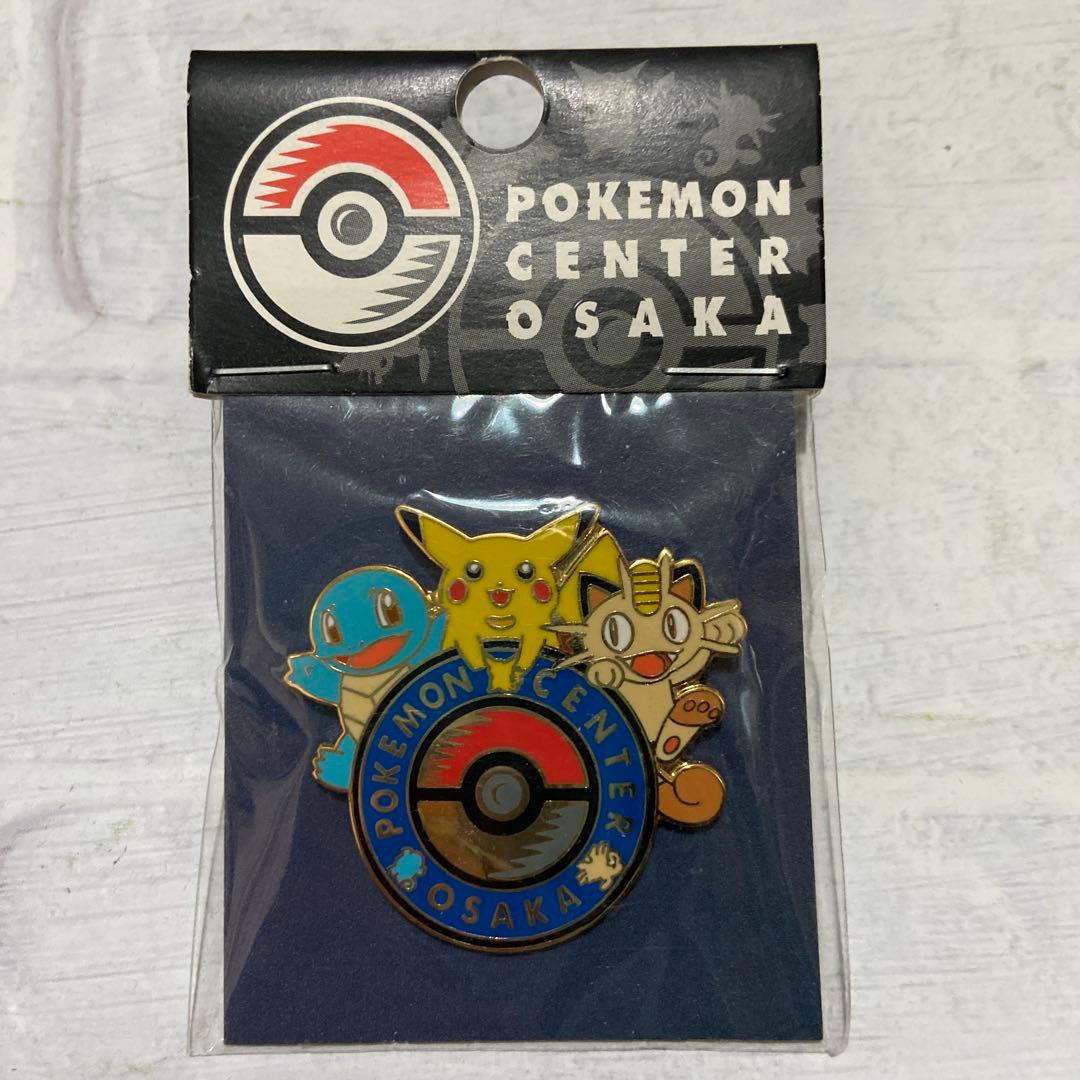 ポケモンセンター限定　初期　TOKYO OSAKA ロゴピンズ　未開封