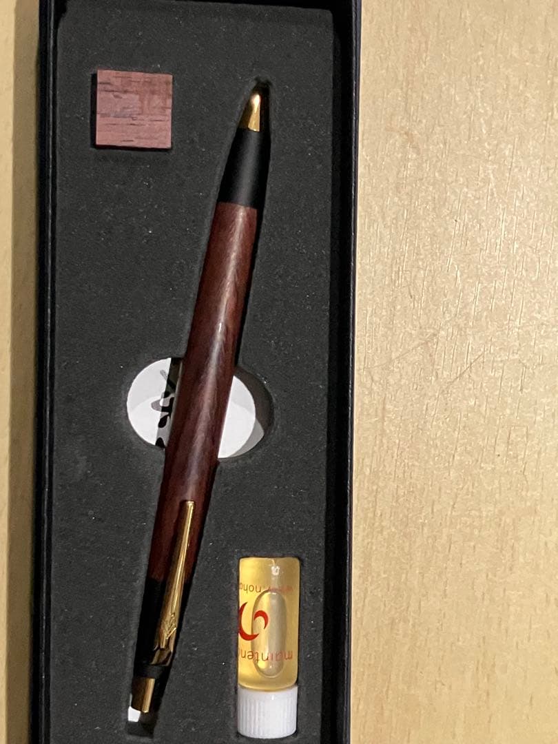 野原工芸紫檀シャープペンシル、シャーペン