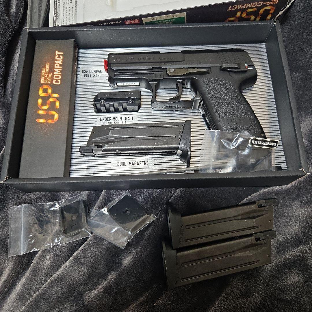 D*N様 東京マルイ USPコンパクト ガスガン 3マガジン付き