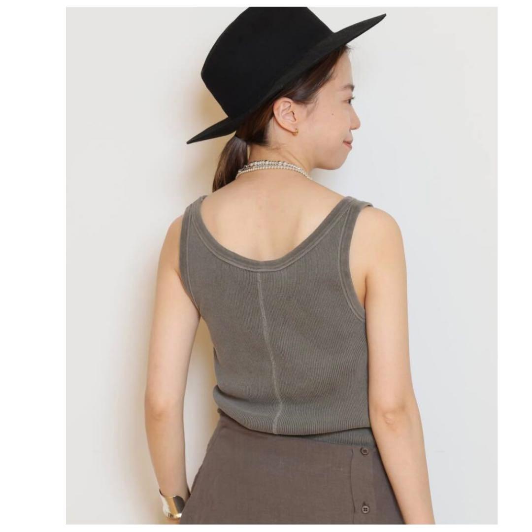 【新品未使用タグ付 ドゥーズイエムクラス 25年モデル ヴィンテージタンクトップ