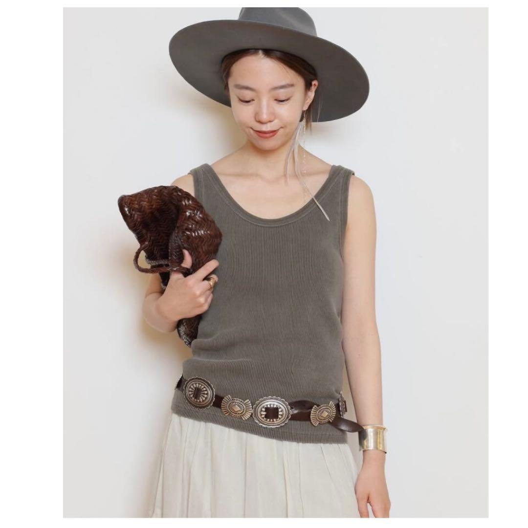 【新品未使用タグ付 ドゥーズイエムクラス 25年モデル ヴィンテージタンクトップ