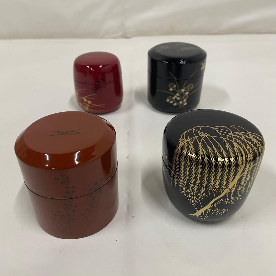 レア 井伊宗観好 十二月茶器 月次茶器 塗師 峰春 棗 骨董 漆器 アンティーク