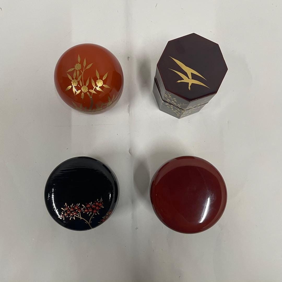 レア 井伊宗観好 十二月茶器 月次茶器 塗師 峰春 棗 骨董 漆器 アンティーク