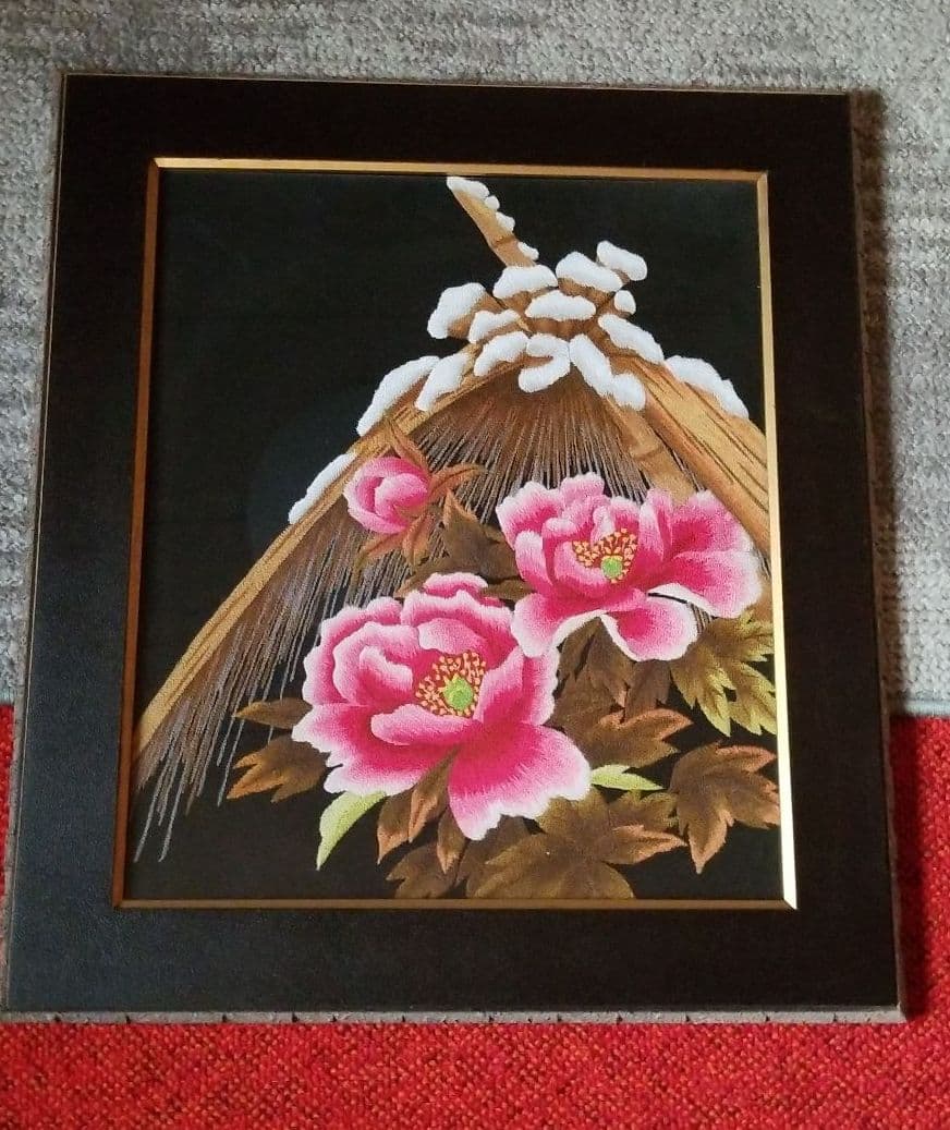 刺繍画です