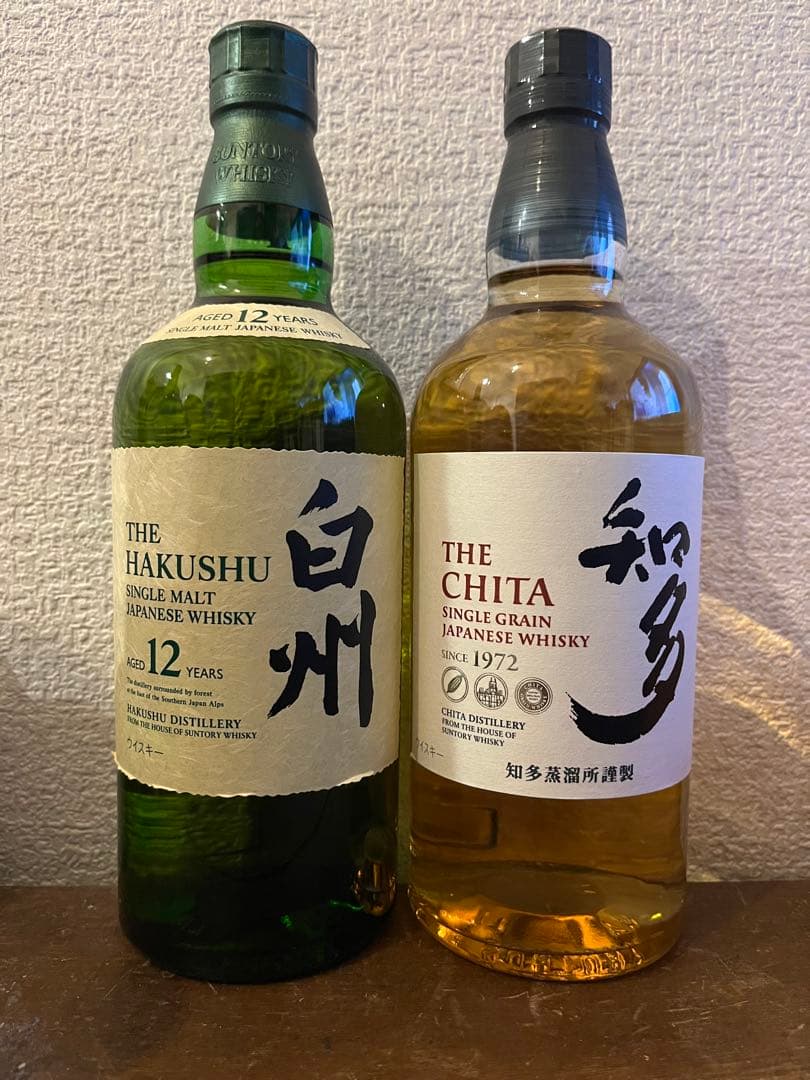 白州 12年 & 知多 1972年 セット
