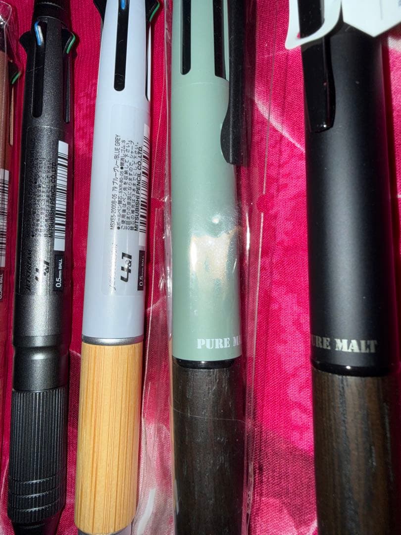 ４色ボールペン ジェットストリーム　各種5本セット