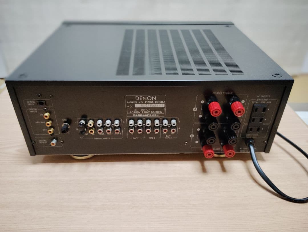 【Ddoam365】DENON PMA-880D プリメインアンプ　動作品