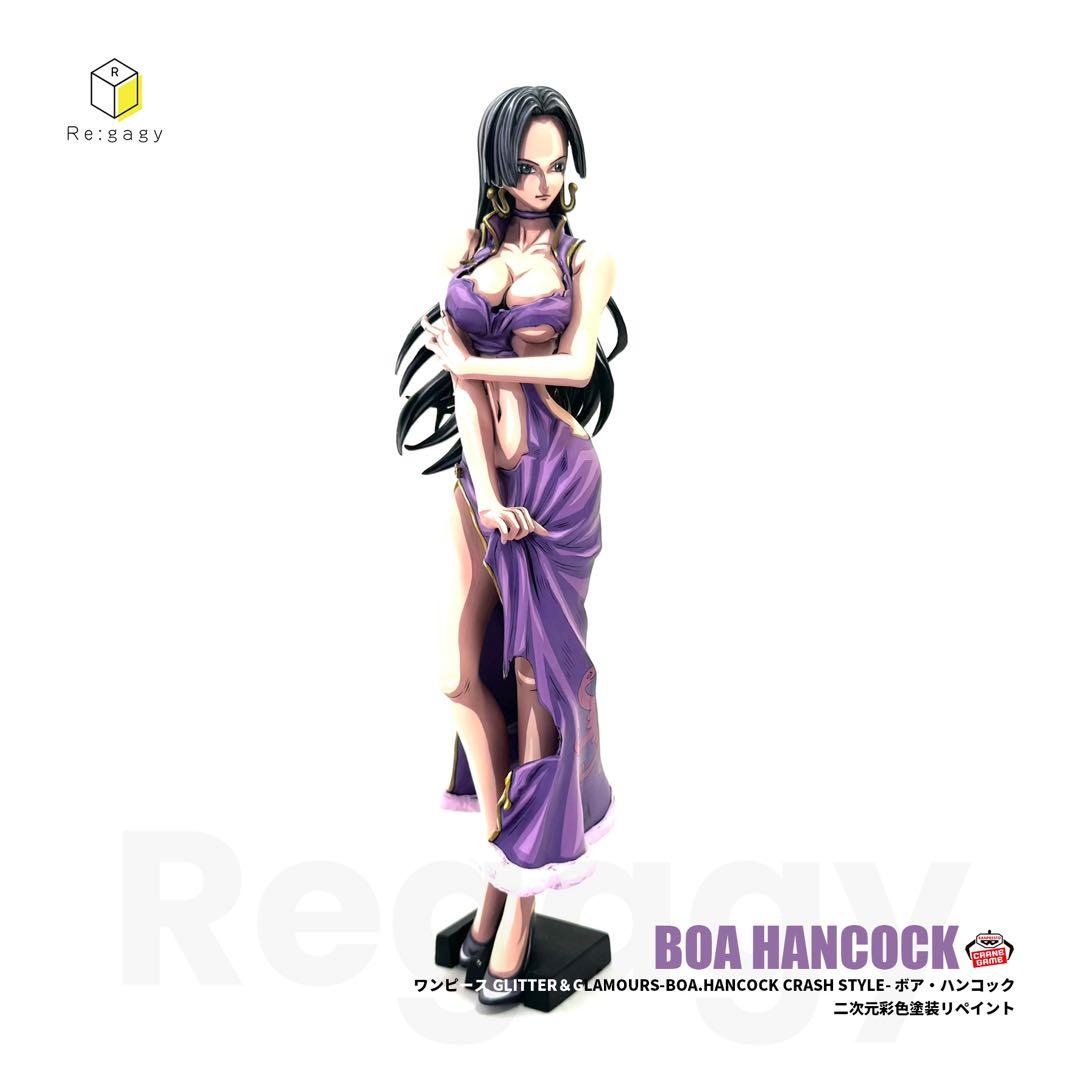 ワンピース ボア・ハンコック 二次元彩色 二次元塗装 リペイント フィギュア
