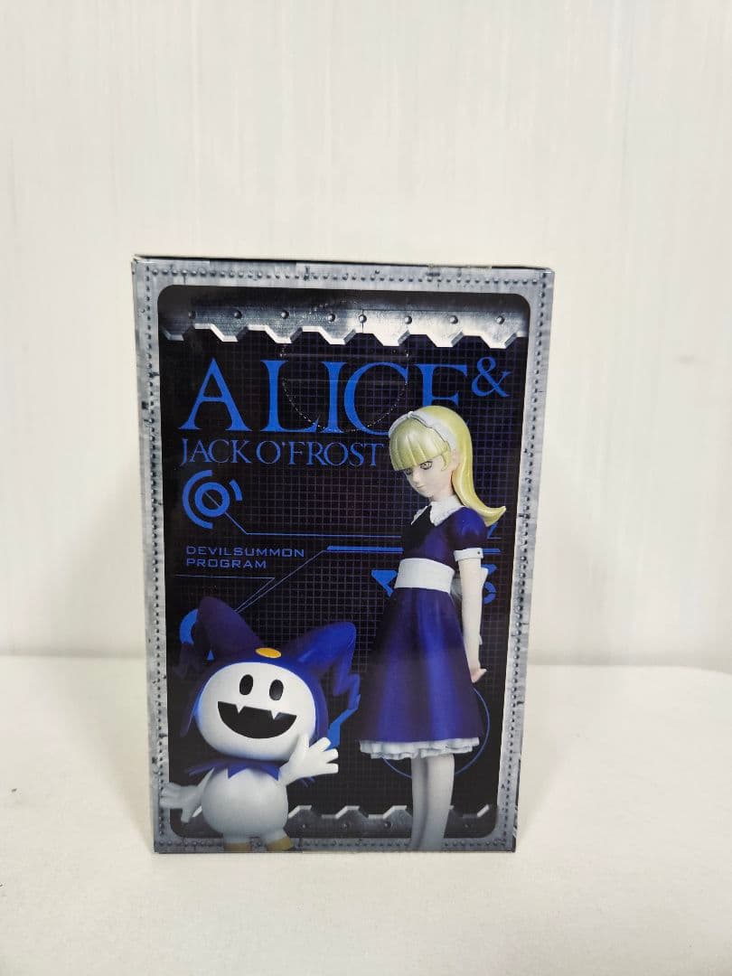 【未開封】真・女神転生リアルフィギュア4　アリス&ジャックフロスト