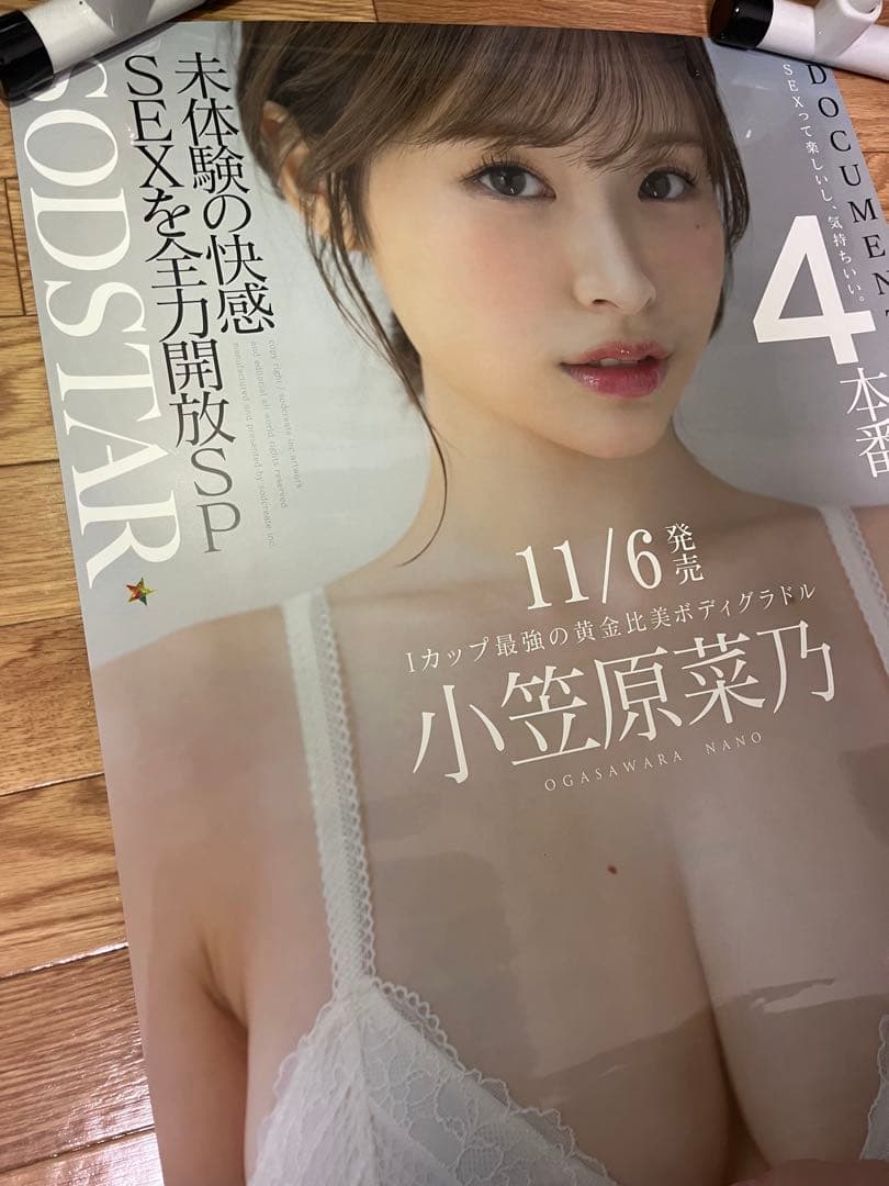【4種セット】【特大非売品】小笠原菜乃　販促 ポスター B2 SOD