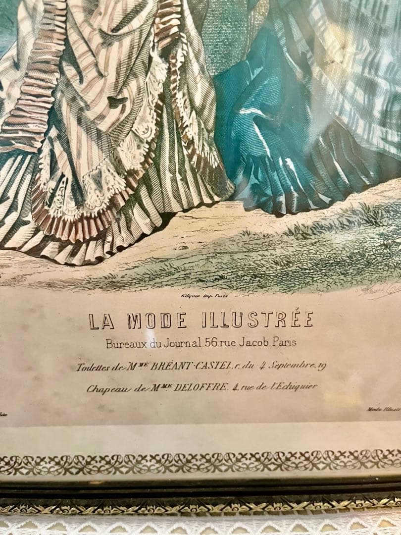 フランス アンティーク 挿絵