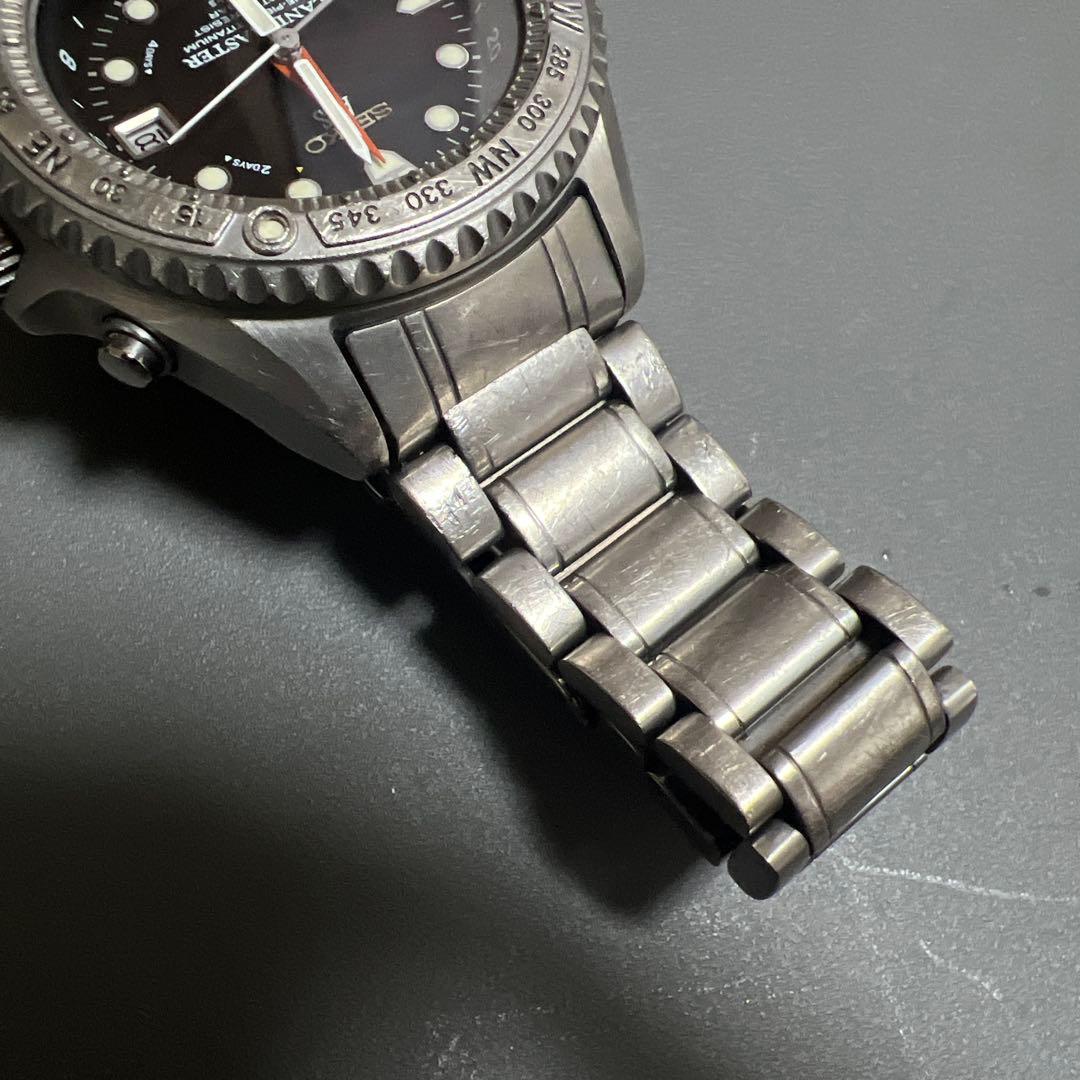 セイコー 5M45-6A00 ランドマスター チタン AGS ジャンク品