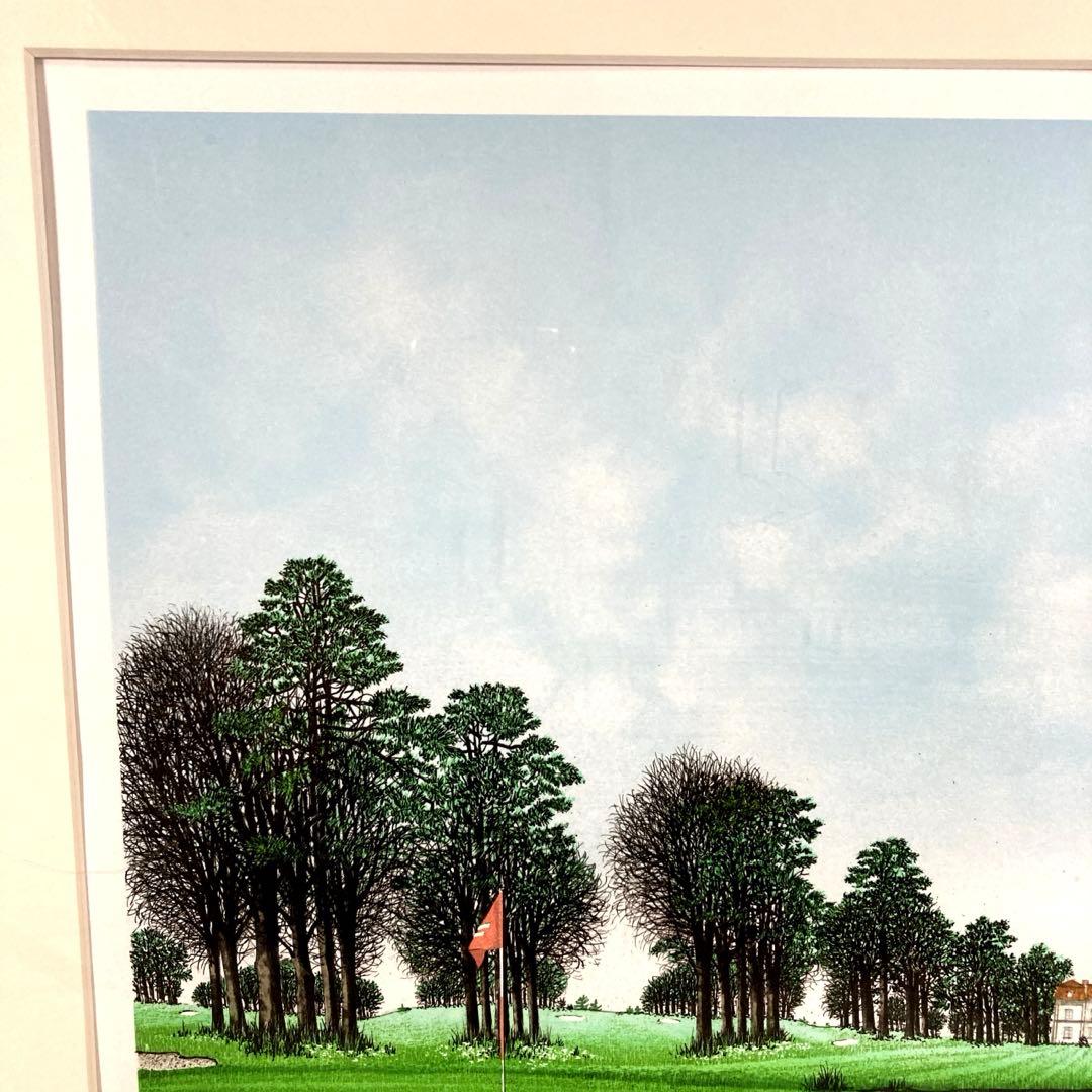 hana様 ジャック ・ デペルト　フォレストオークゴルフ場　リトグラフ 版画