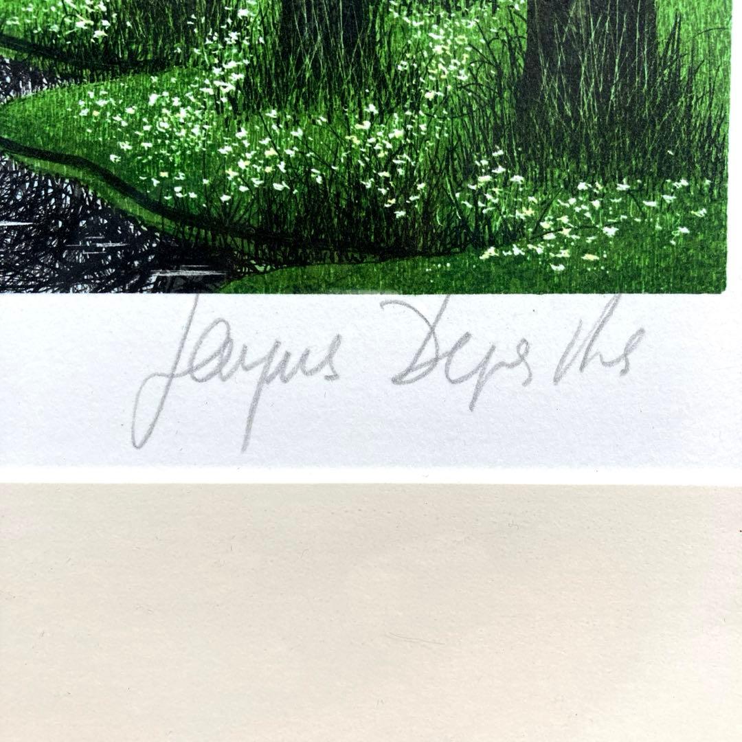 hana様 ジャック ・ デペルト　フォレストオークゴルフ場　リトグラフ 版画
