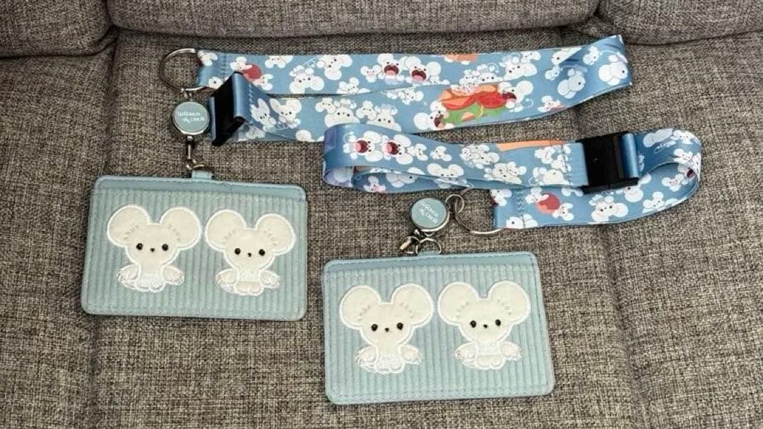 ワッカデイッカ IDカードケース 2点セット