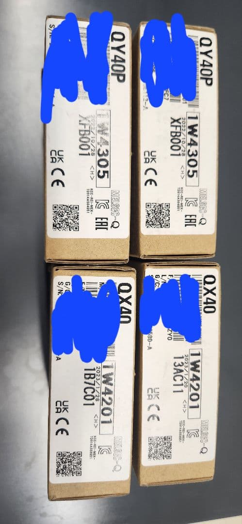 シーケンサ入出力ユニットQY40P、QX40