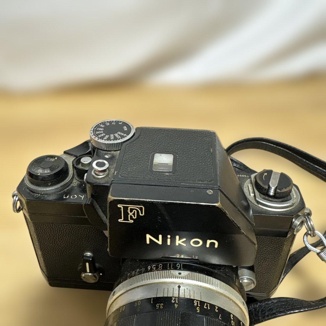 方*威様 【現状品】Nikon F フィルムカメラ ＋ レンズセット
