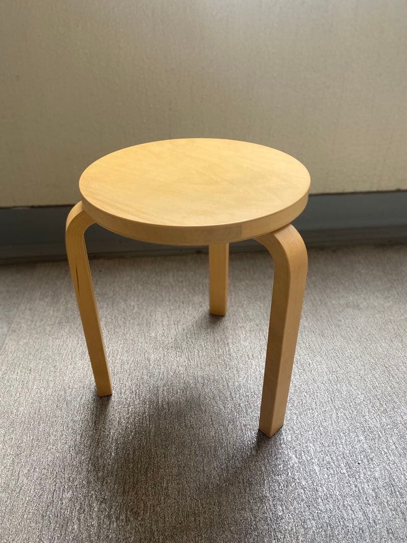 artek　スツール　60　アアルト　三本脚　中古　③