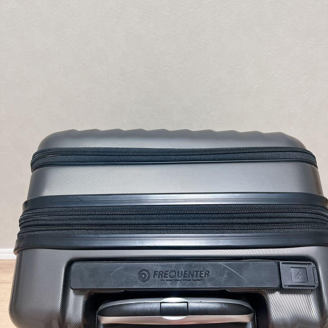【静音】FREQUENTER Malie キャリーケース 34L グレー