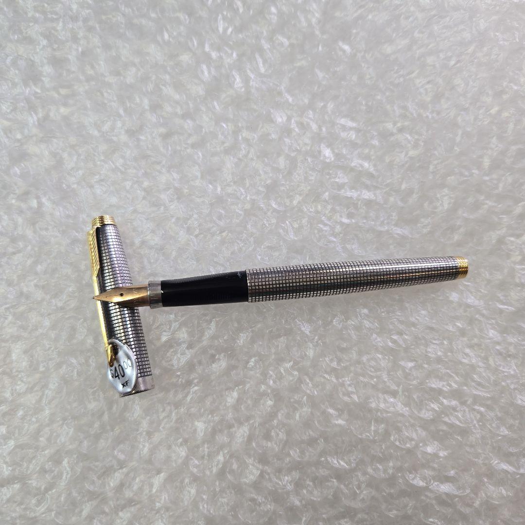 PARKER パーカー スターリングシルバー 万年筆 ボールペン 2本セット