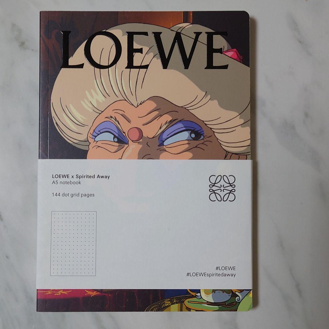 ロエベ×ジブリコラボ　ノベルティ&ショッパー