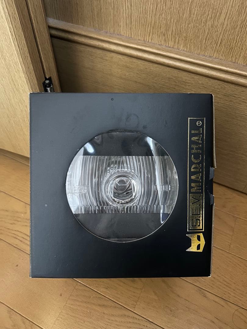 ■マーシャル888ヘッドライト 　160パイ　クリア　ブラックボディー　160π