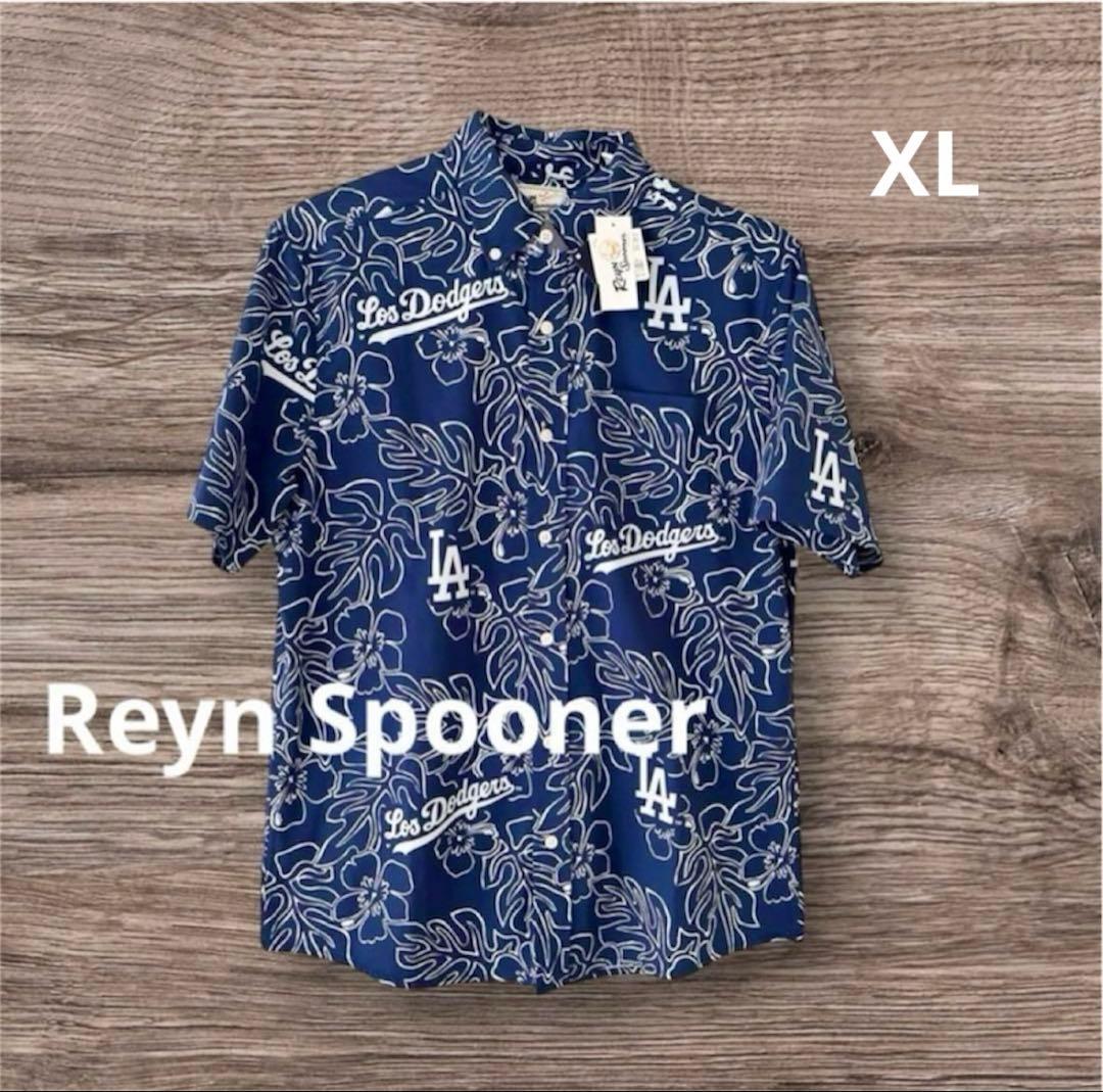 ロサンゼルス　ドジャース　レインスープナー　アロハシャツ　米国購入　新品