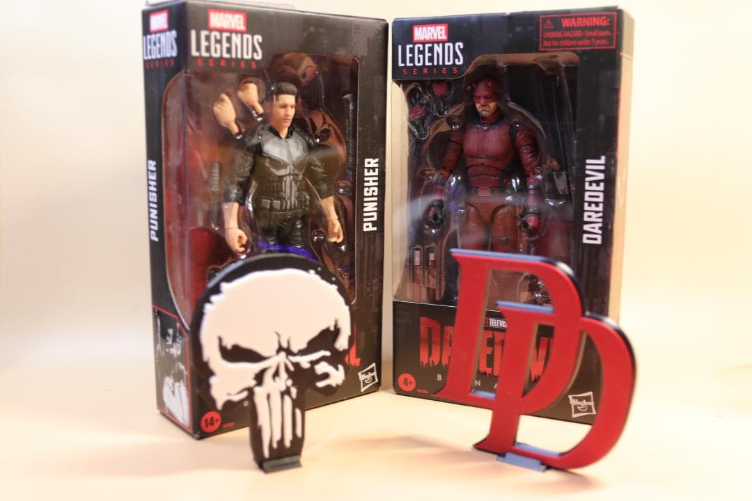 新品未開封デアデビル＆パニッシャー 2体セット＋ジオラマパーツ2点オマケ