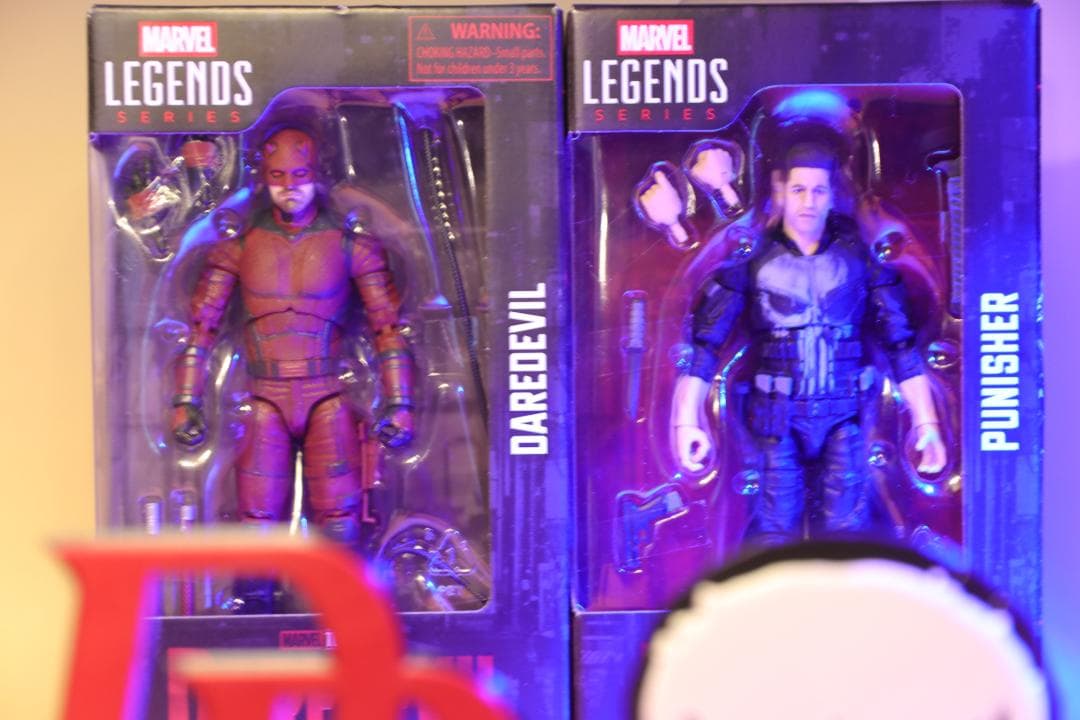 新品未開封デアデビル＆パニッシャー 2体セット＋ジオラマパーツ2点オマケ