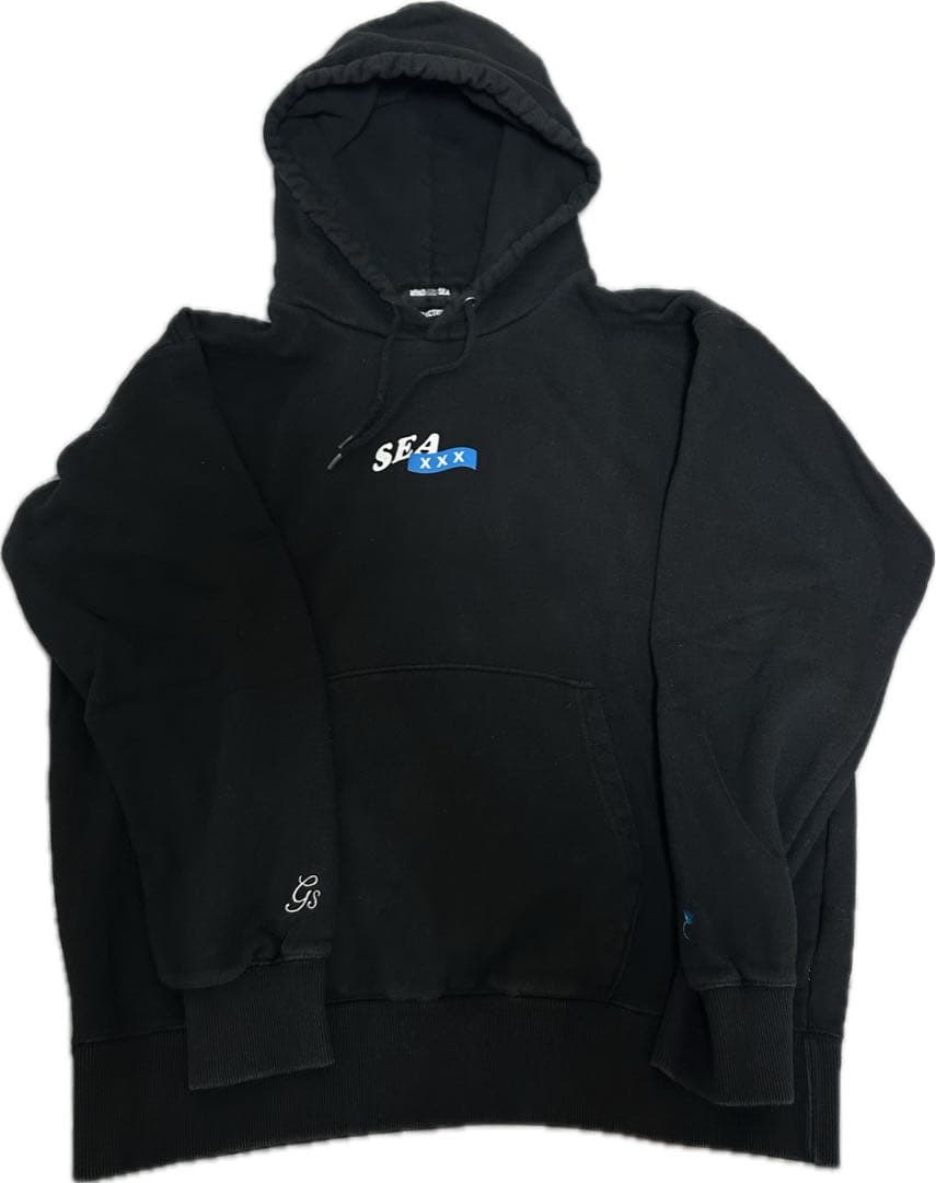 希少Lサイズ WINDANDSEA GODSELECTIONコラボパーカー
