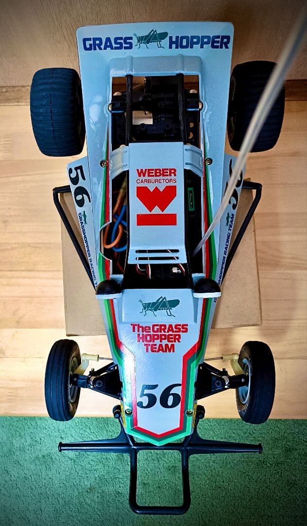 タミヤ グラスホッパー 1/10 RCカー 当時物(小鹿) プロポ付き