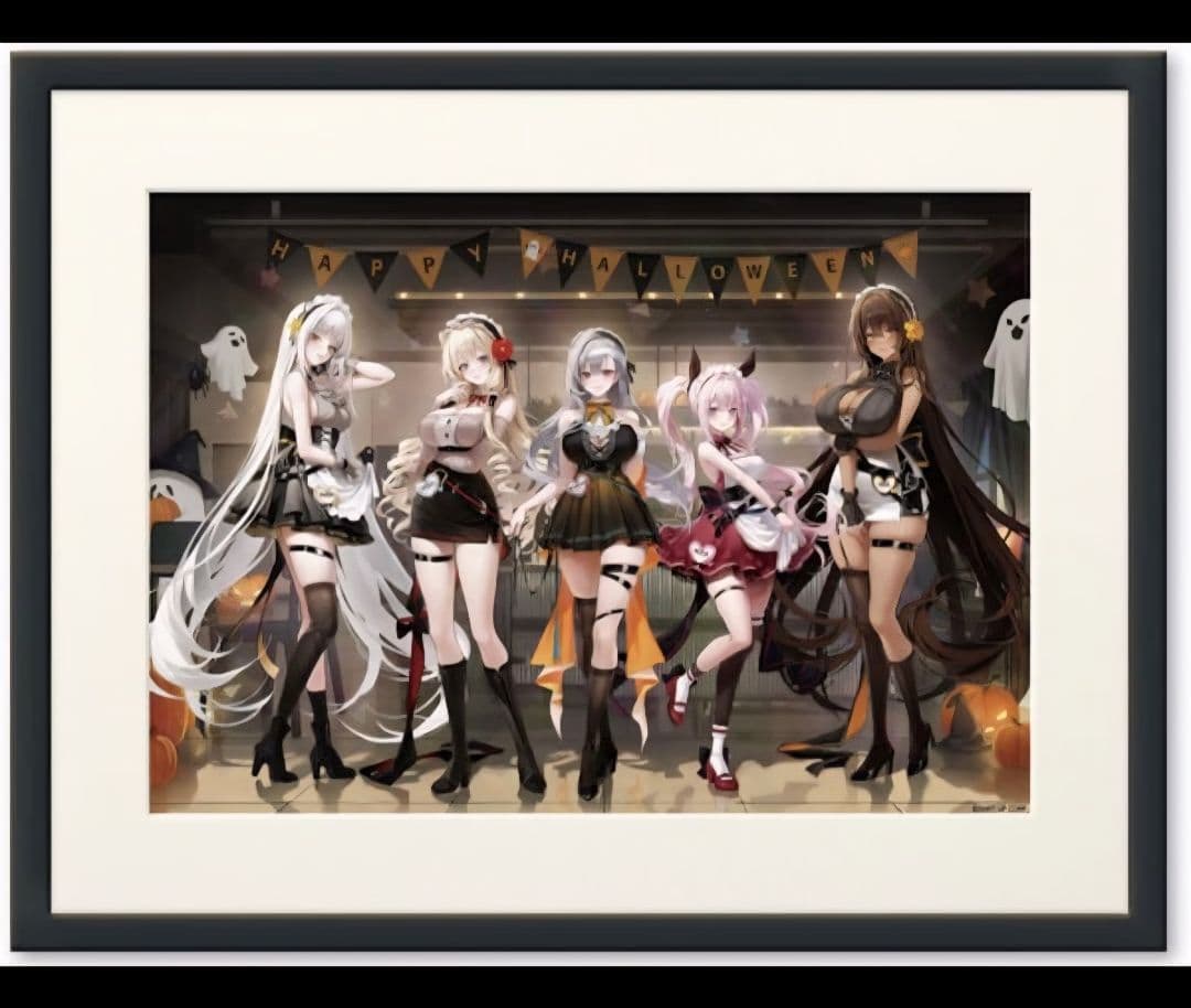 勝利の女神 NIKKE ニケ 複製原画 あみあみ 限定 (ミニスカート)