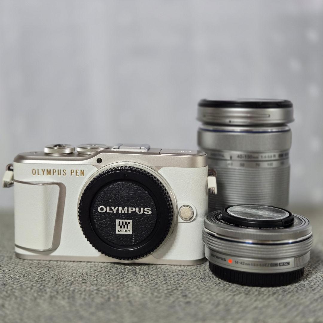 OLYMPUS PEN E-PL9ホワイト ミラーレスカメラ