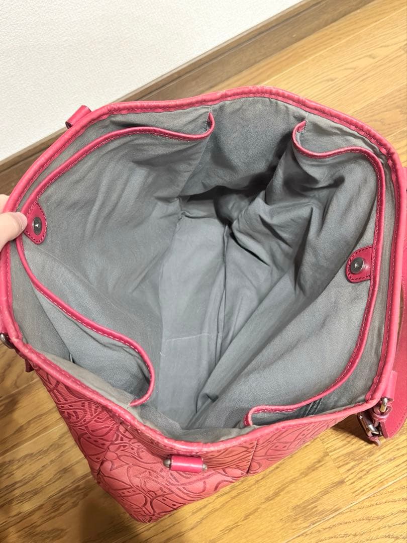VivienneWestwood オーブ 型押し トートバッグ ヴィンテージ