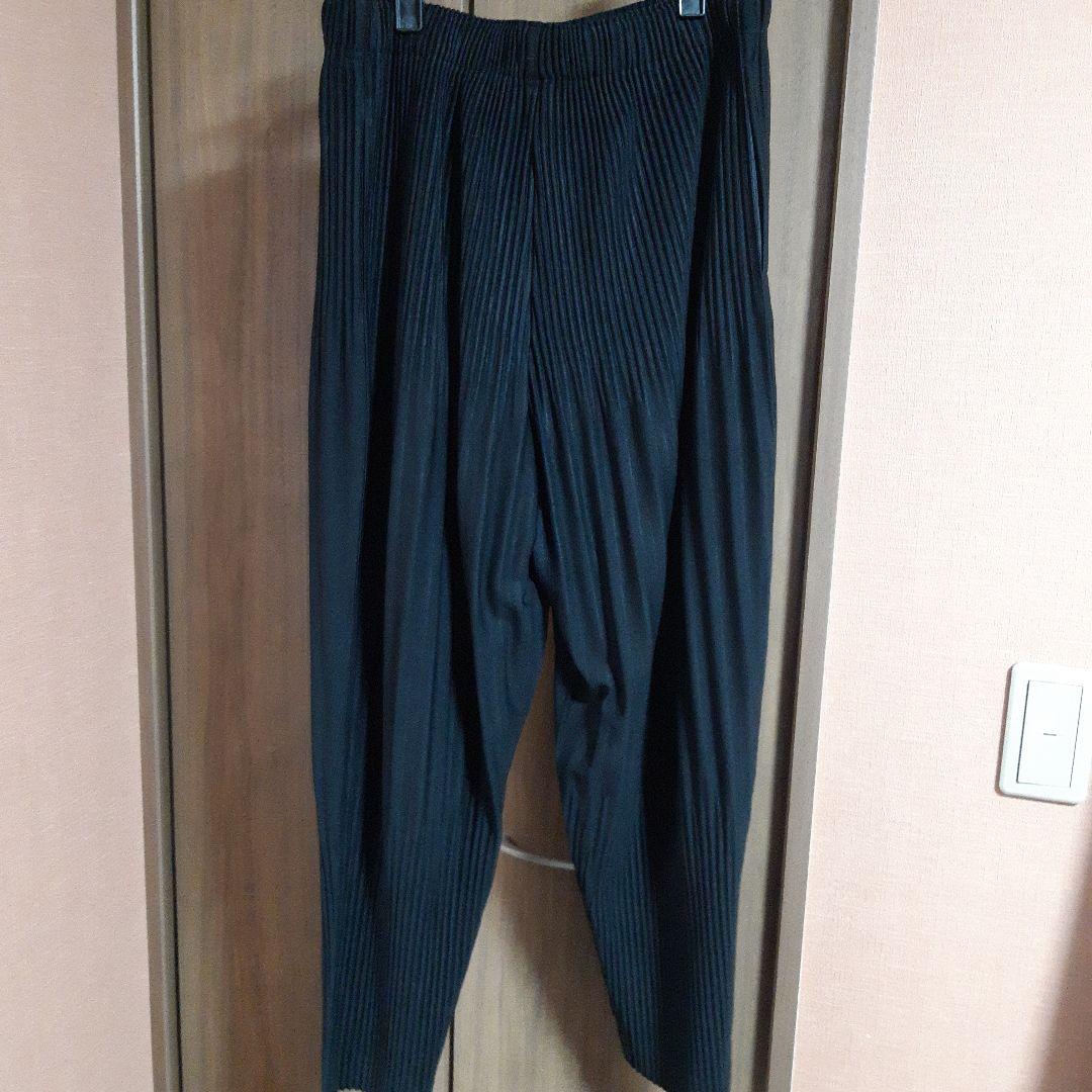 オムプリッセ　イッセイミヤケ　プリーツパンツ