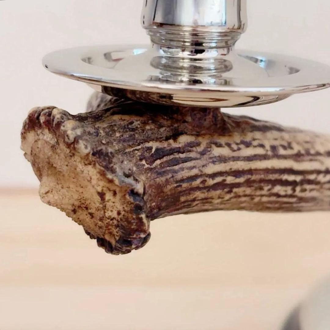 ラルフローレン 鹿角 キャンドルスティック 3灯 アンティーク コレクション