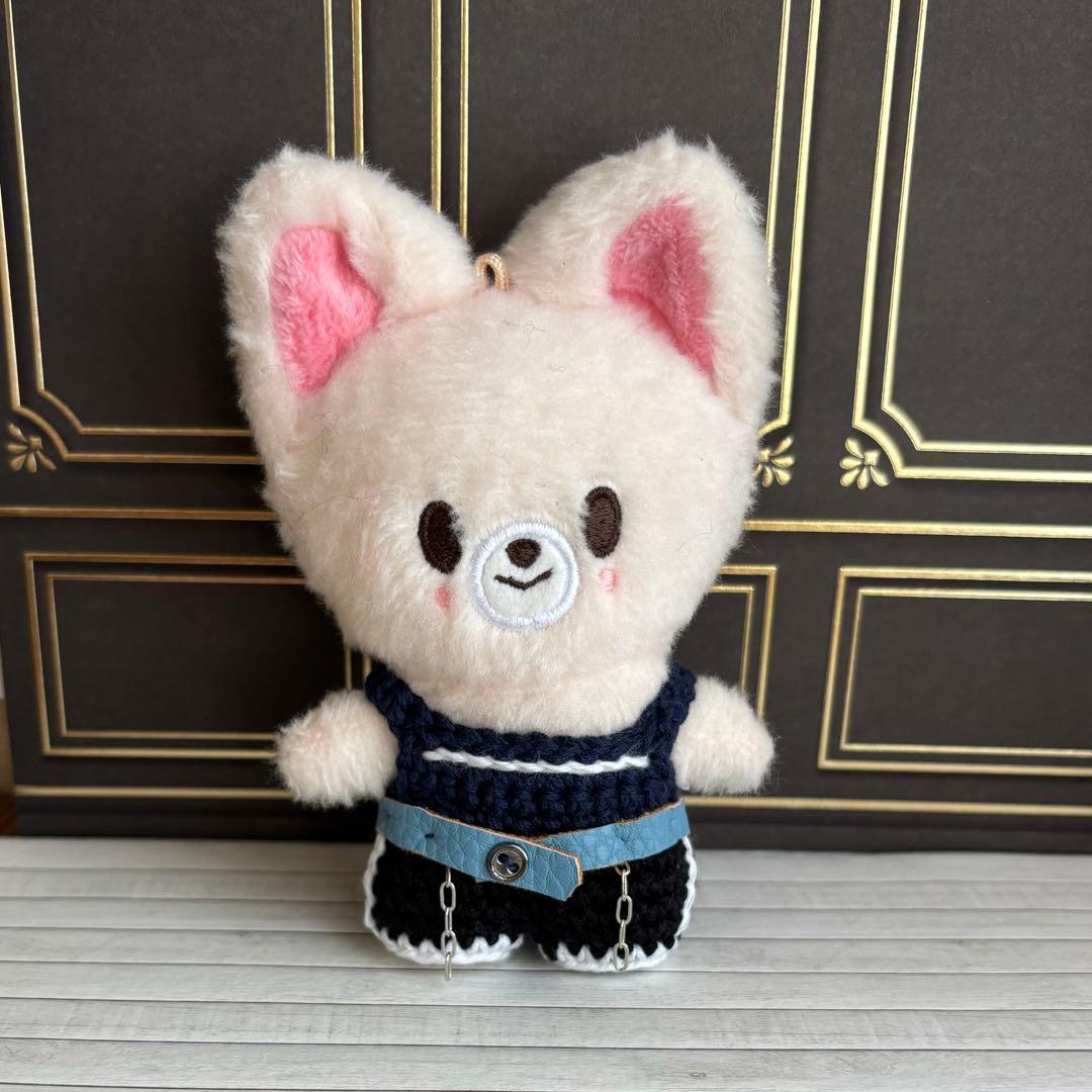 ゆうち様⓵⓶skzoo10cmぬいぐるみ用　衣装　4点