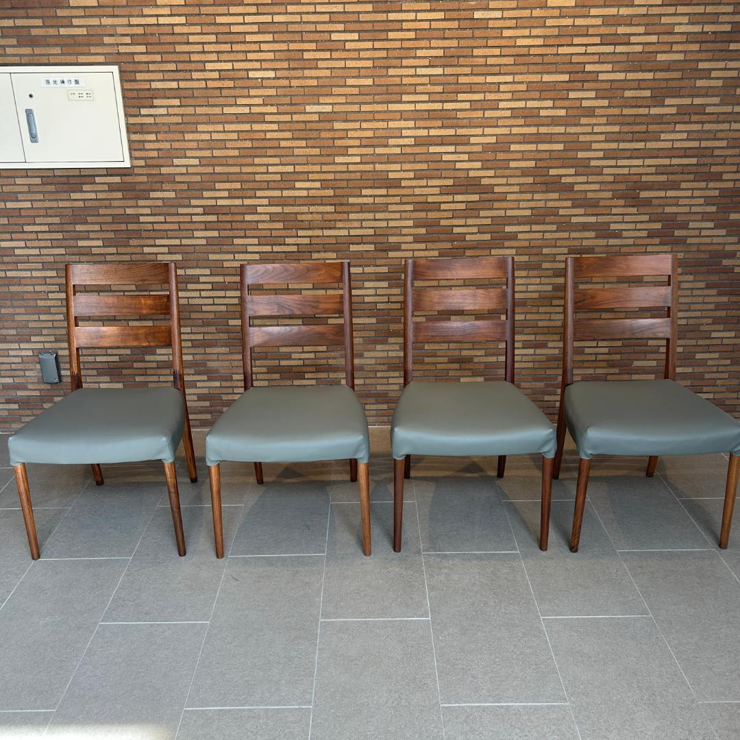 5分割のa♥Karimoku / カリモク　ダイニングテーブル＆チェア4脚