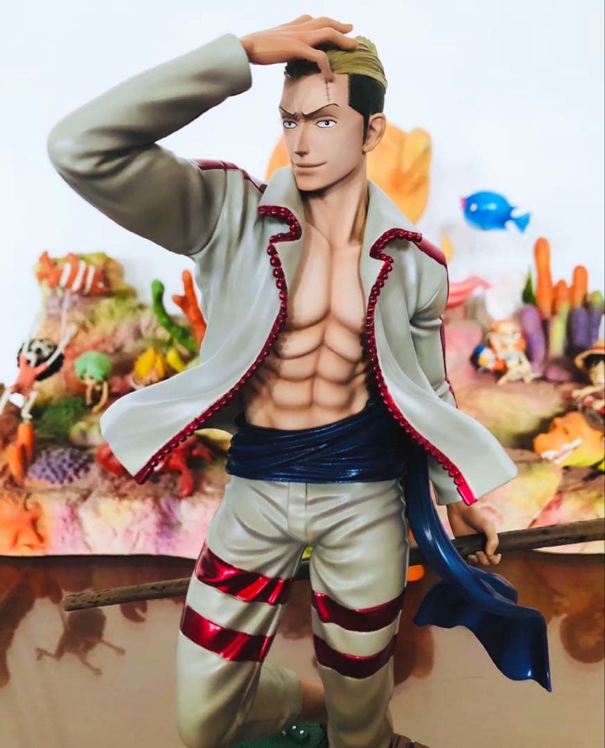 ワンピース ホンゴウ ガレージキット ガレキ スタチューX①