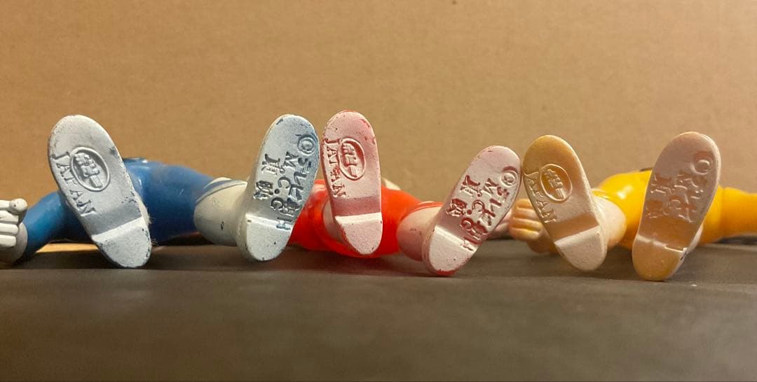 サンバルカン　ポピー　ソフビ 3体セット　当時物