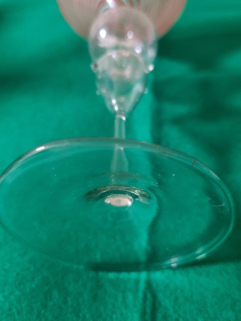 アンティークオーストリアビミニ工房によるフィギュア入りグラス　白馬