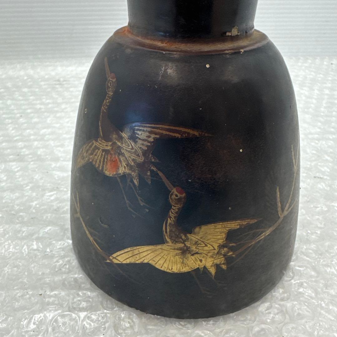 か*ろ様 小鼓　胴　鼓胴 鶴