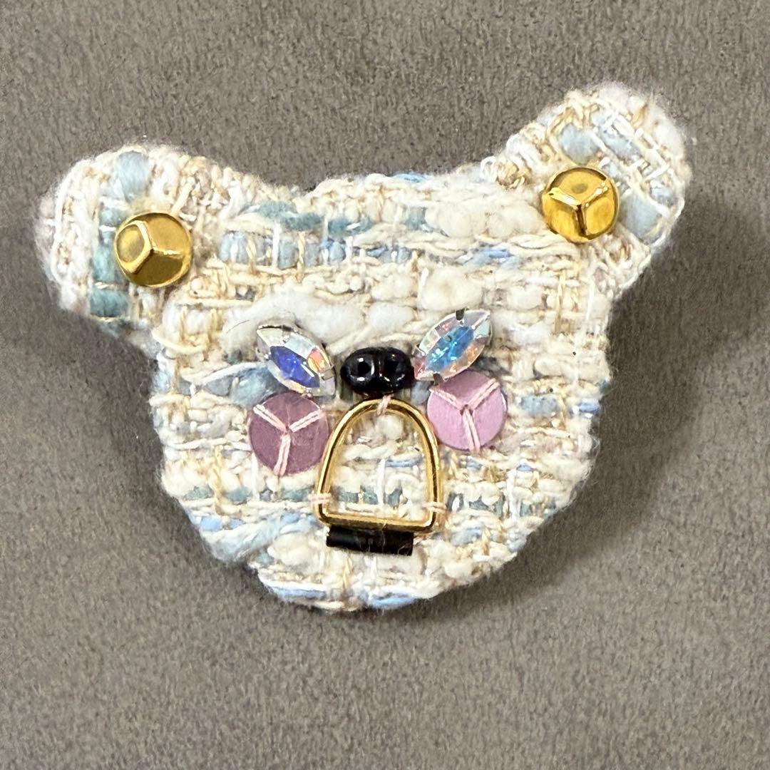 demodee デモデ ミニくまブローチ