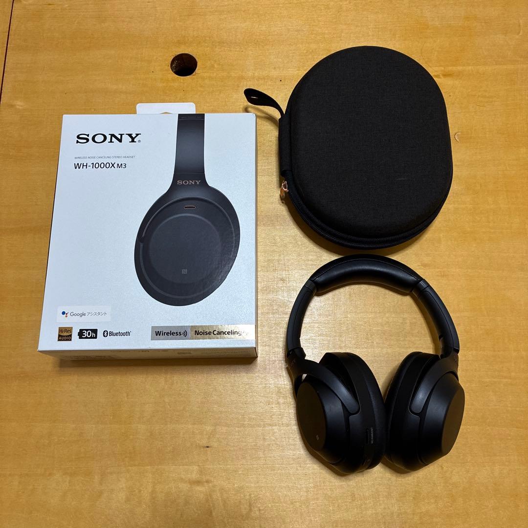 WH-1000X M3 ヘッドホン　sony ソニー　ヘッドフォン