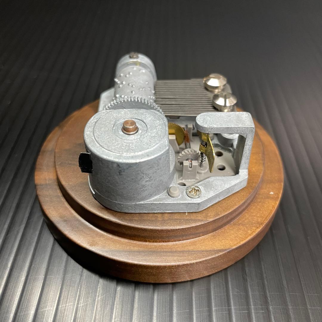 超希少 REUGE リュージュ ドーム型 木製 オルゴール インテリア 綺麗