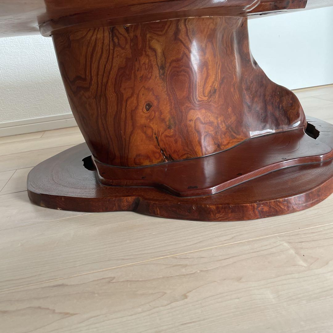 一枚板　おしゃれ木製 ちゃぶ台　おしゃれ座卓