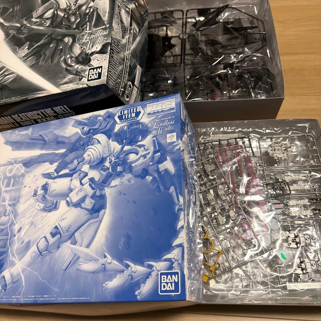 MGガンダムデスサイズヘル＆トールギスIII［スペシャルコーティング］