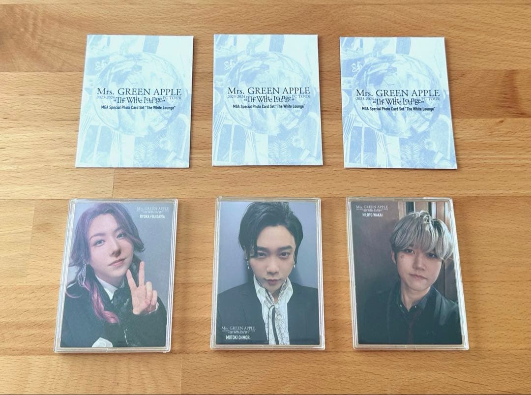 Mrs. GREEN APPLE ミセス　ホワイトラウンジ　フォトカードレア