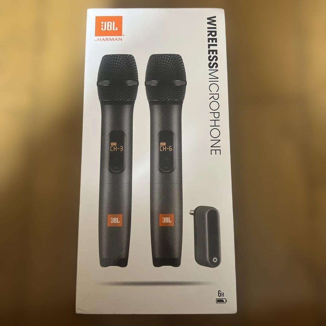 JBL ワイヤレスマイクロフォン 2チャンネルセット