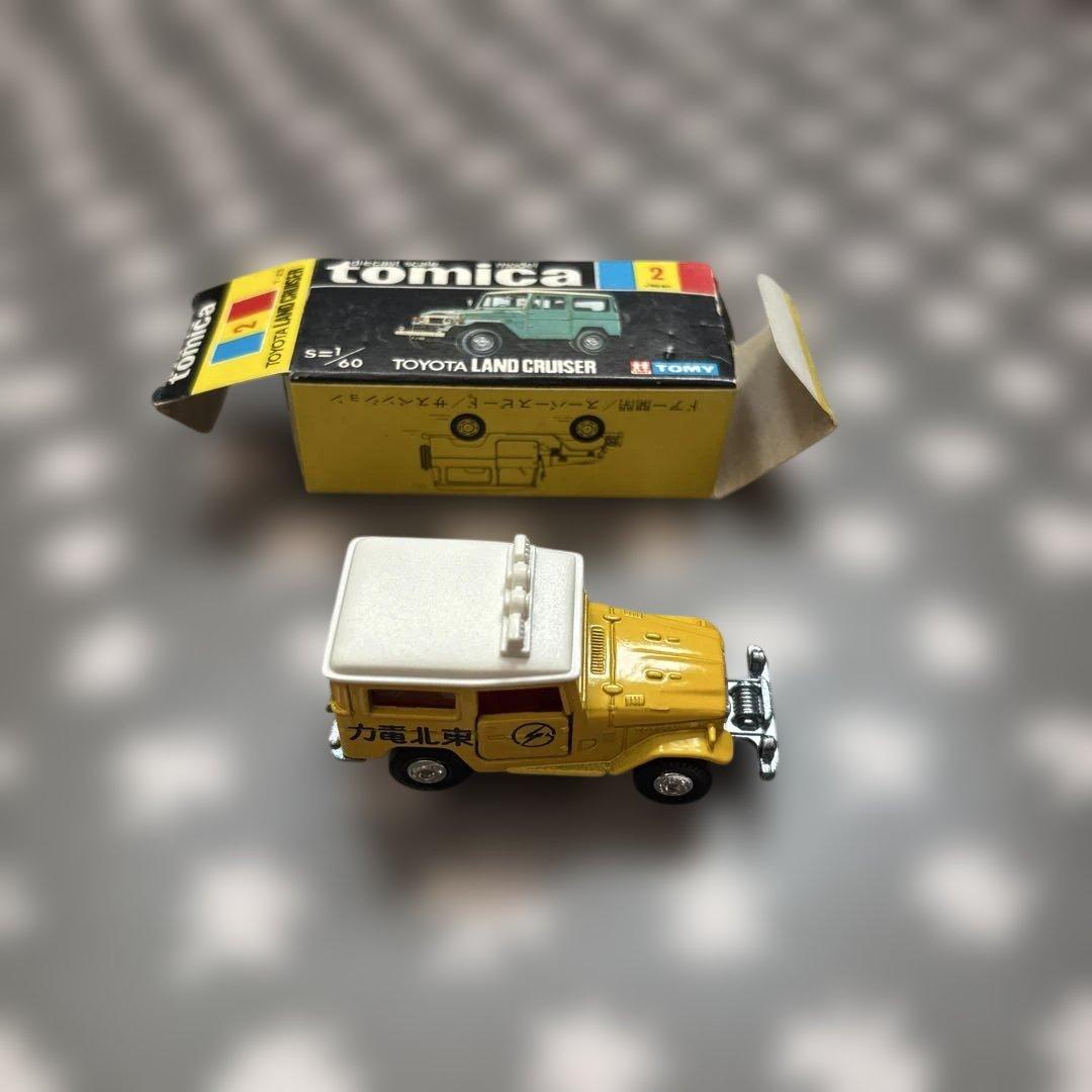 トミカ 日本製2ランドクルーザー東北電力仙台特注